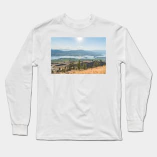 View of Osoyoos From Anarchist Mountain Viewpoint Long Sleeve T-Shirt